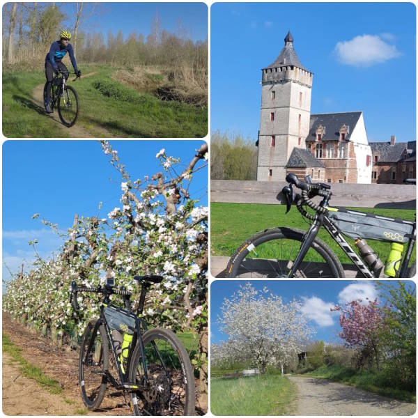 Sfeerbeeld van de route Hageland Bloesems