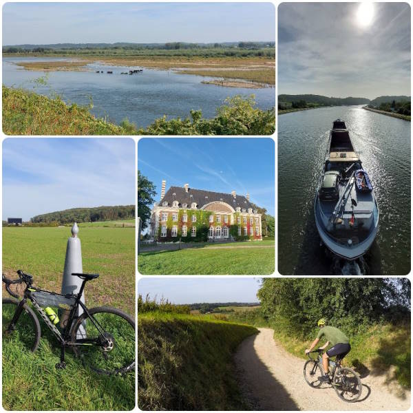 Sfeerbeeld van de route Maasvallei
