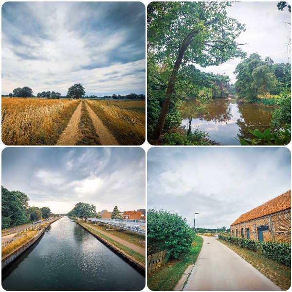 Sfeerbeeld van de route Malle-Turnhout