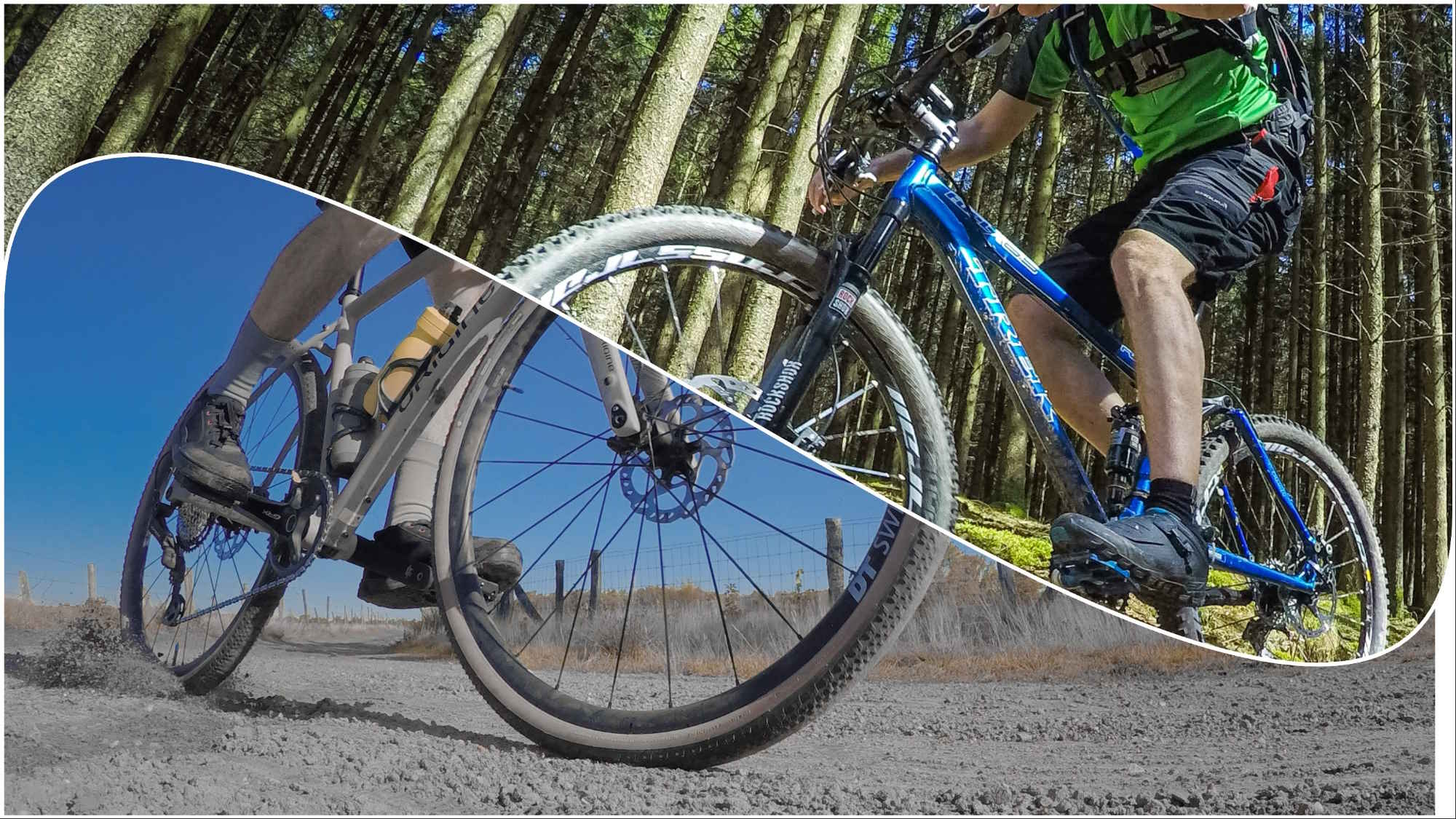 Gravelbike vs Mountainbike